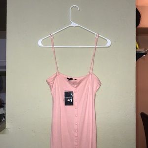 Pink Midi Dress - Forever 21